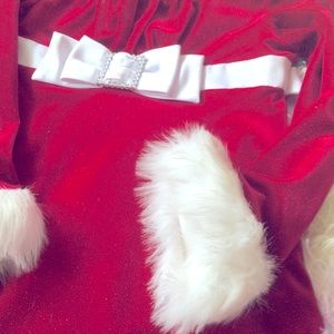 Toddler Red Christmas Sparkle Dress 4T